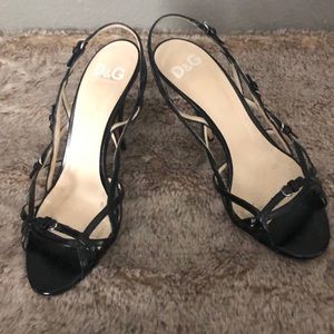 D&G Black Heels